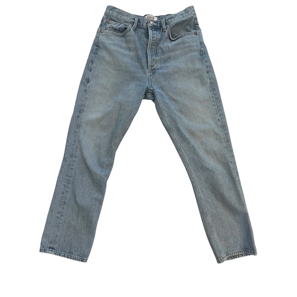 AGOLDE Riley High-Rise Straight Crop Jeans -‎ Style A056B-841